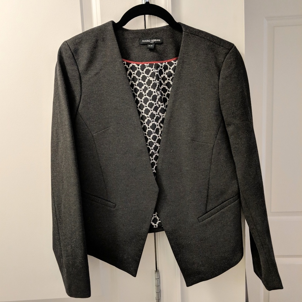 NWOT Mario Serani - Gray Blazer